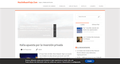 Desktop Screenshot of hazunbuenviaje.com